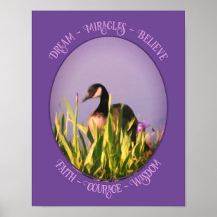 Tro att Kanada kör järnvägens inspiration Poster