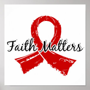 Tro betyder 5 AIDS Poster