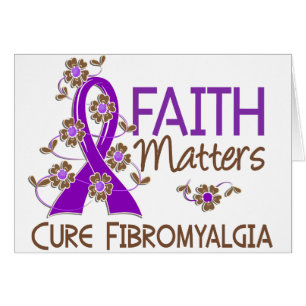 Tro betyder Fibromyalgia 3 Hälsningskort