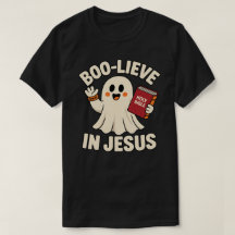 Tro-Bli I Jesus Spöke Heliga Bibeln Halloween