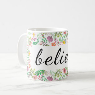 Tro blom- mugg