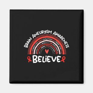 Tro Brain Aneurysm Awareness Månth Brain Aneu Magnet