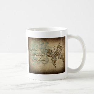 Tro Butterfly Kaffemugg