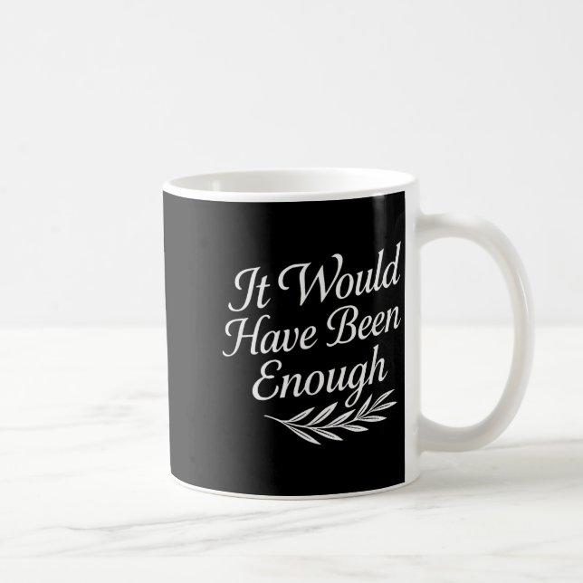 Tro citat Det skulle ha varit nog Kristet Gr Kaffemugg (Höger)