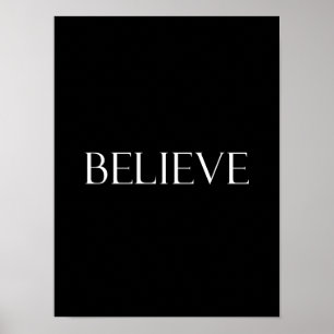 Tro citerar inspirationskänsla citat poster