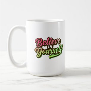 "Tro dig själv" Kaffemugg