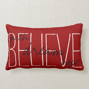 Tro Dream Faith Hope Dekorativ kudde