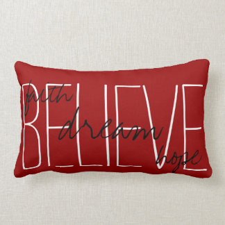Tro Dream Faith Hope Dekorativ kudde