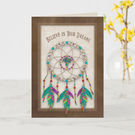 Tro/drömmar, Indian Dream Catcher Kort