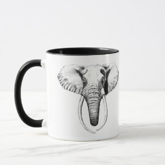 Tro Elefant Kvinna Mugg