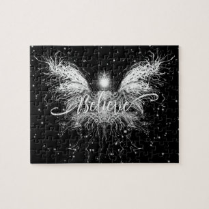 Tro Fairy Starlight Fantasy Black Pussel