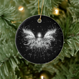 Tro Fairy Starlight Fantasy Julgransprydnad Keramik