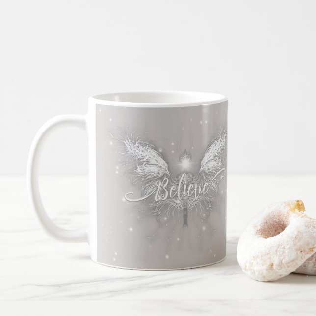 Tro Fairy Starlight Fantasy Kaffemugg (Med munk)