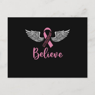 Tro Faith Breast Cancer Awareness Christian Vykort