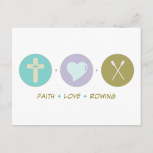 Tro Faith Roende Vykort