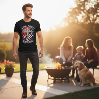 Tro, Familj, Frihet T Shirt