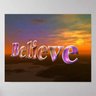 Tro Fantasy Sol Himlar inspiration Poster