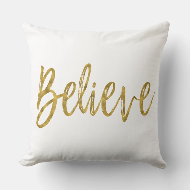 Tro Faux Gold Foil Pillow Kudde (Framsida)