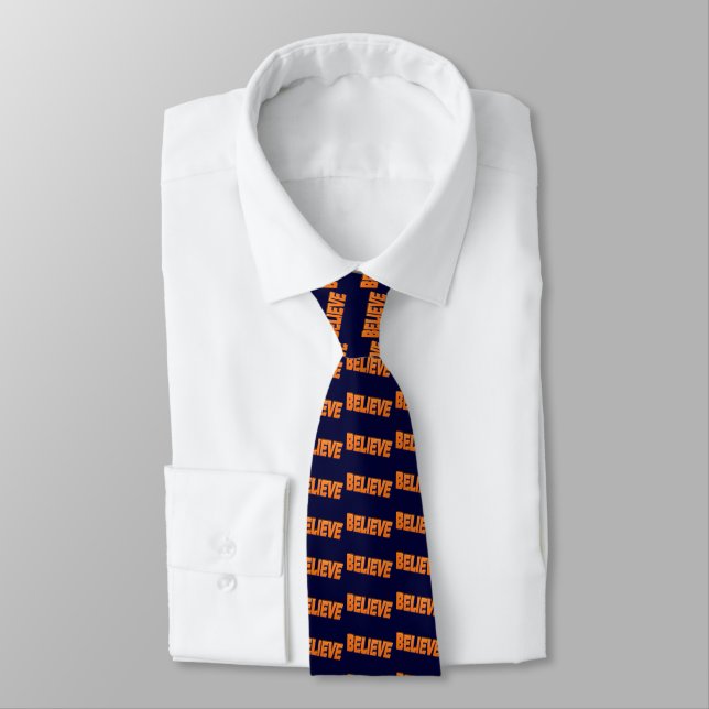 Tro (flotta och Orange) Tie Slips (Bunden)