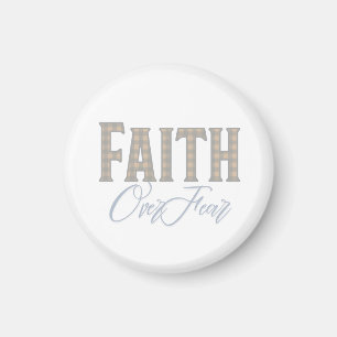 Tro Före Rädsla Kristet Typsnittsdesign Magnet