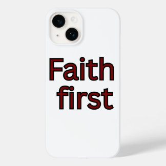 Tro först-religiöst talesätt