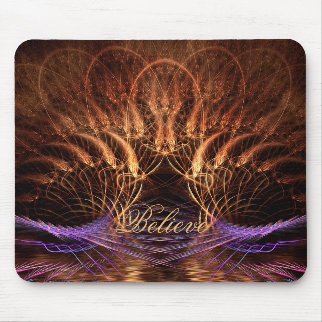 Tro Fractal Stage Mousepad Musmatta (Framsidan)