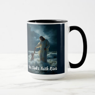 "Tro framför rädsla" - Mugg