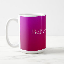 "Tro" Fuksia Kaffemug Kaffemugg