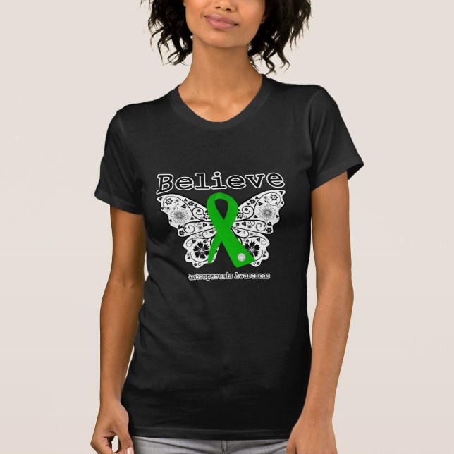 Tro Gastroparesis medvetenhet T-shirt (Framsida)