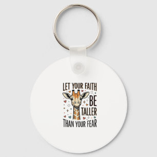 Tro Giraff Inspirerande Vintage T-Shirt Design_1 Nyckelring