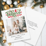 Tro-God jul! Modern, enkel bild Julkort<br><div class="desc">Kundspecifikt fotokort för "Tro-God jul"-helgdag. Modern och enkel för pappert och digitalt älskare vid utskrift och hämtning.</div>