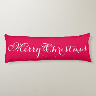 Tro God jul Red Body Pillow Kroppskudde