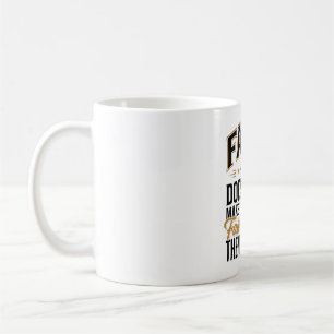 Tro gör dem möjliga kristen typsnittsdesign kaffemugg