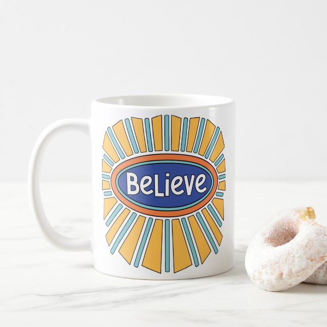 Tro - Ha Tro Kaffemugg (Med munk)