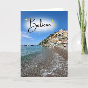 Tro Helgdag-kort för Positano Italien Helgkort