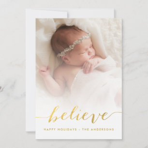 Tro Helgdag Photo Card Julkort