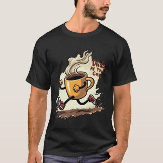 Tro Hinderar Inte | Energisk Kaffemugg för Löpare T Shirt