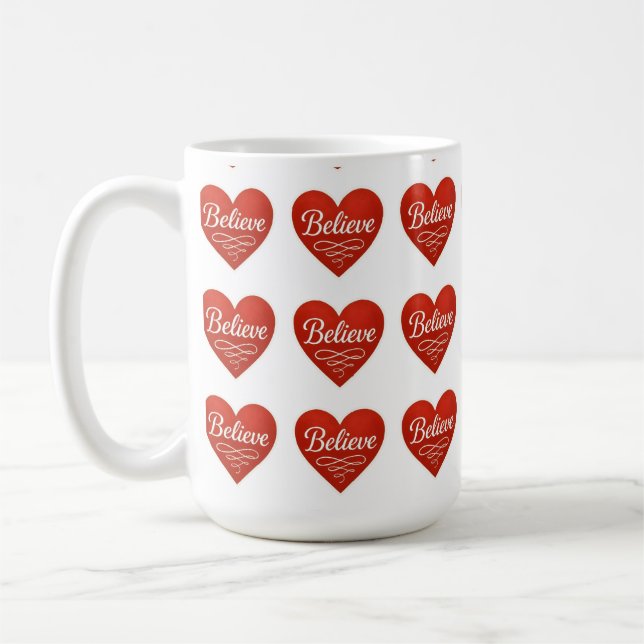 Tro Hjärta Kaffemugg (Vänster)