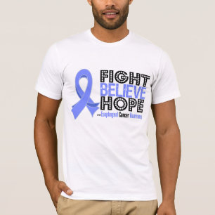 Tro hopp för slagsmål - Esophageal cancer T-shirt