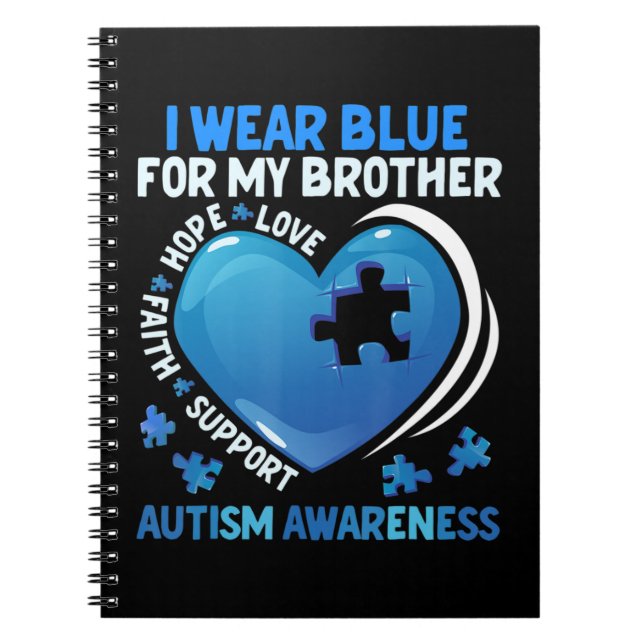 Tro hopp kärlek stöd familj kamp acceptans en anteckningsbok (Framsidan)