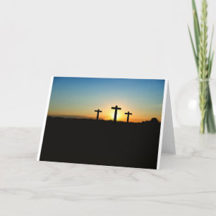 Tro, hopp & kor för kärlekJesus Kristus Kort