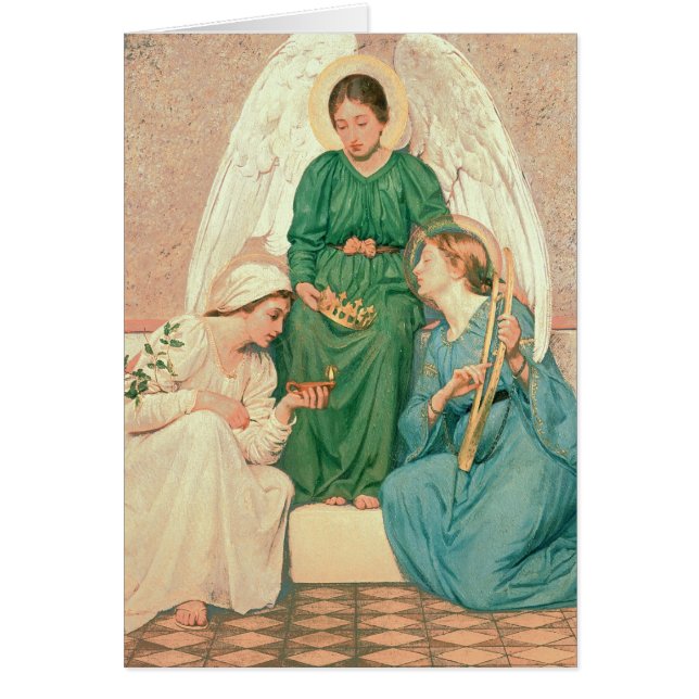 Tro, hopp och kärlek hälsningskort (Framsidan)