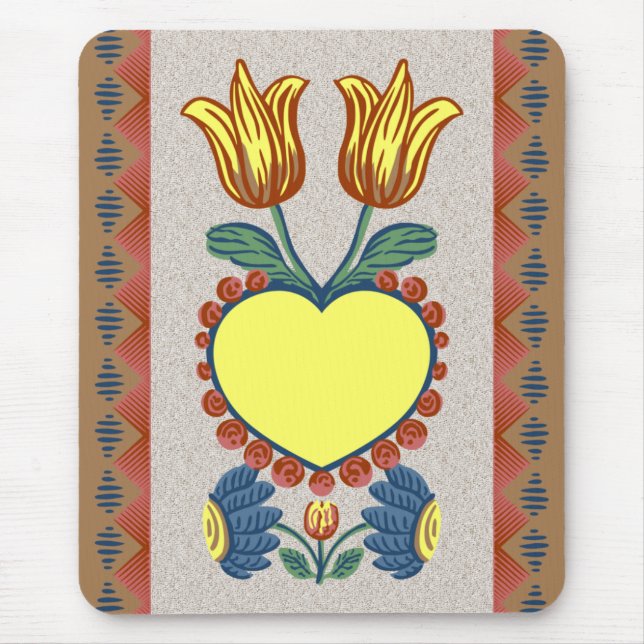 Tro, hopp, välgörenhet & kärlek - Mousepad Musmatta (Framsidan)