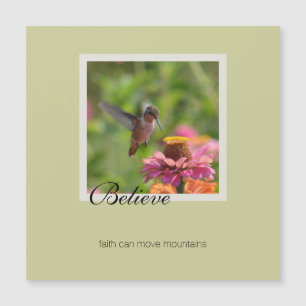 Tro Hummingbird Rosa Zinnia Flower