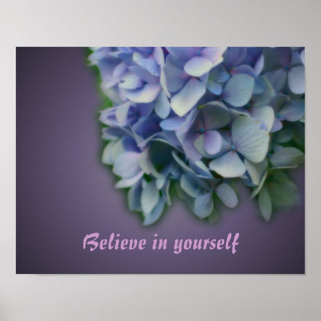 Tro Hydrangea inspiration Poster (Framsidan)