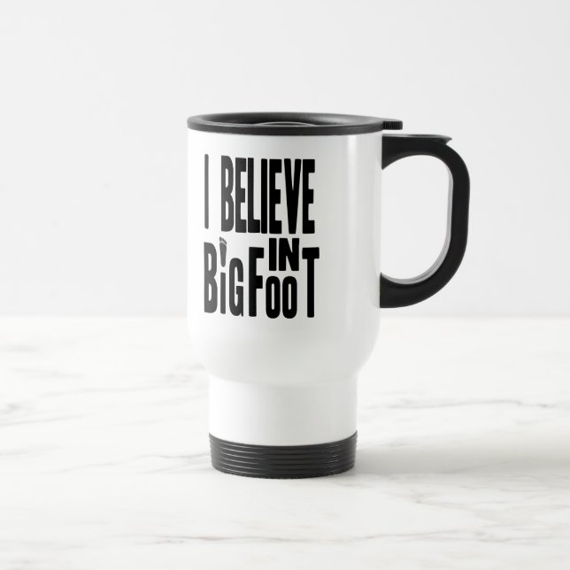 Tro i BIGFOOT - svart Resemugg (Höger)