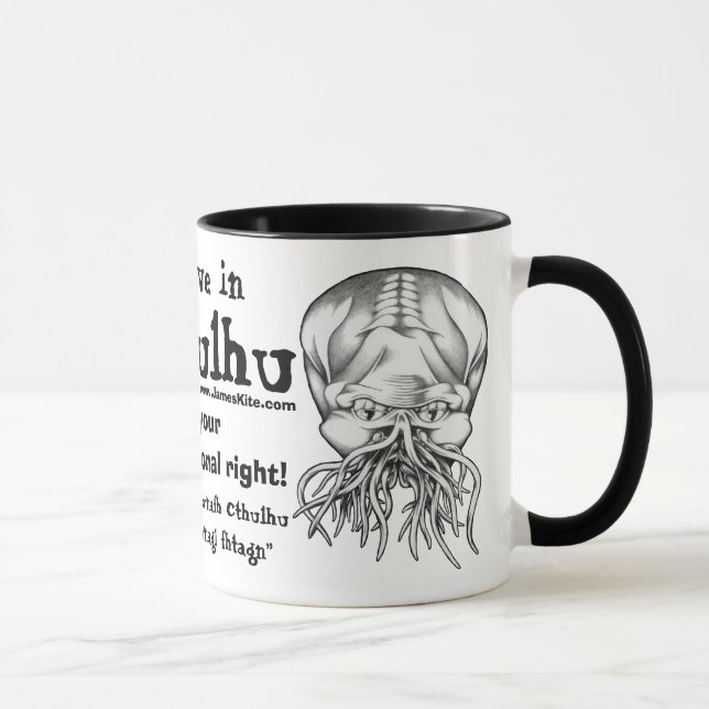 Tro i Cthulhu Mugg (Höger)
