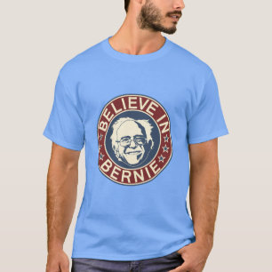 Tro i den Bernie T-tröja (blått) Tröja