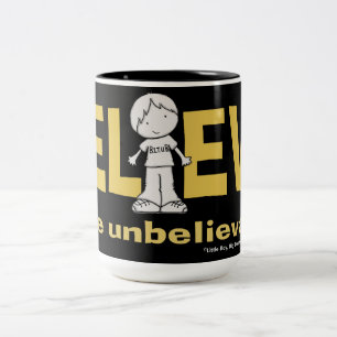 Tro i det otroligt Två-Tonad mugg
