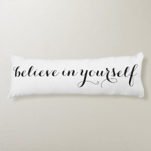 Tro i dig den Motivational personligen Kroppskudde